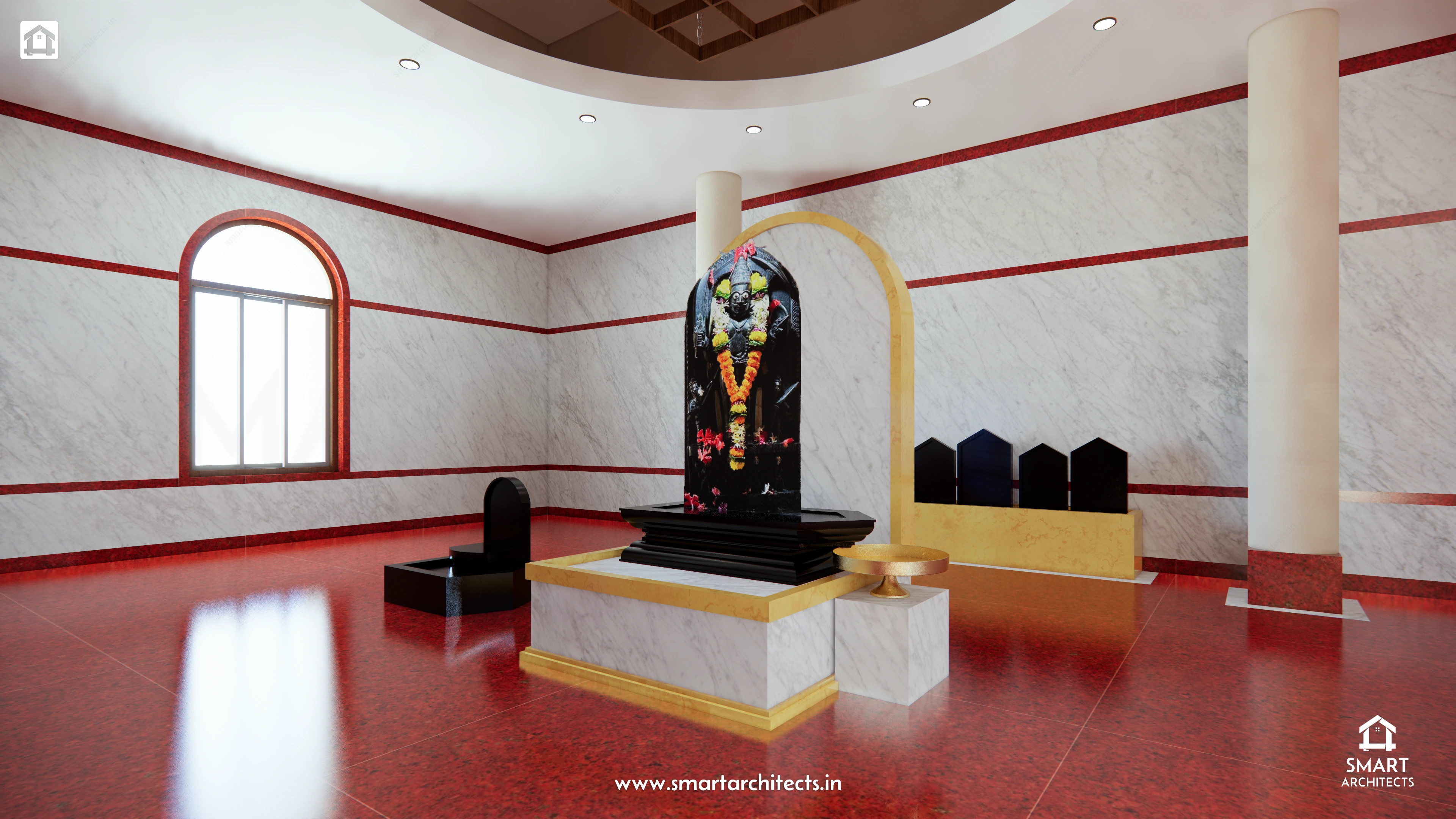 Temple design by Smart Architects
